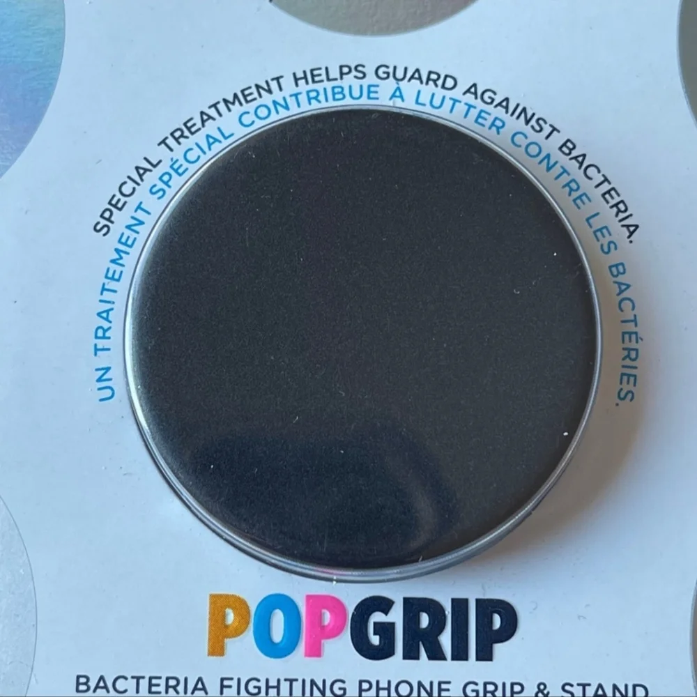 Popsocket - Antimicrobial Matte Black